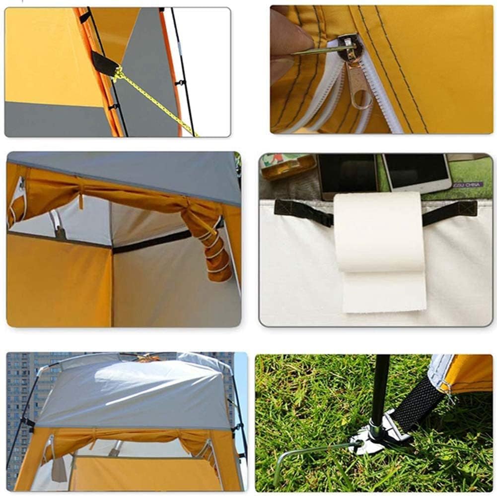 Tente de douche portable et imperméable verte