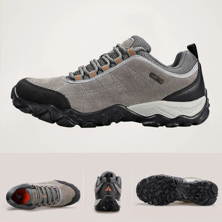 Chaussures de randonnée en cuir à lacets