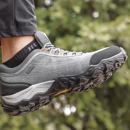 Chaussures de randonnée en cuir à lacets