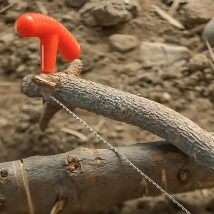 Scie à fil avec poignée ergonomique
