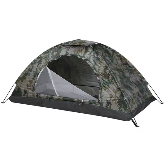 Tente de camping ultra légère 1/2 personnes avec revêtement Anti-UV UPF 30+