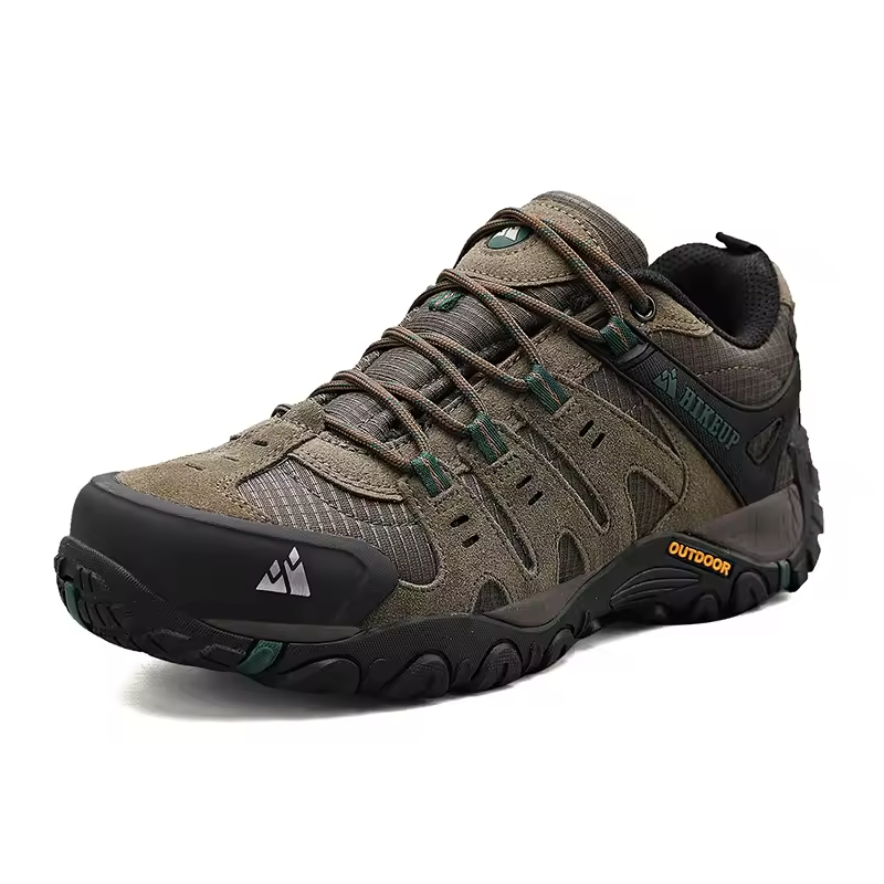 Chaussures de randonnée daim et cuir résistant
