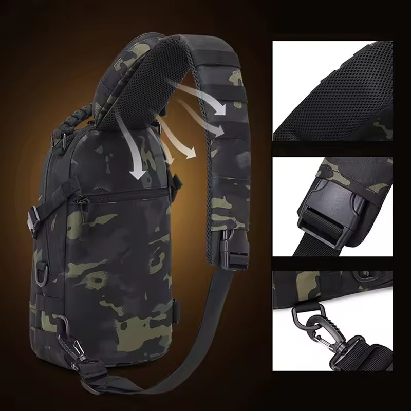 Sac à bandoulière de sport tactique