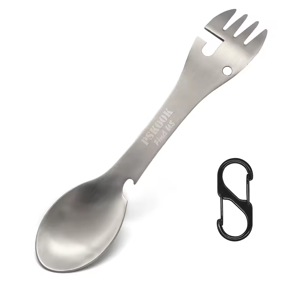 Cuillère-fourchette de survie 5 en 1