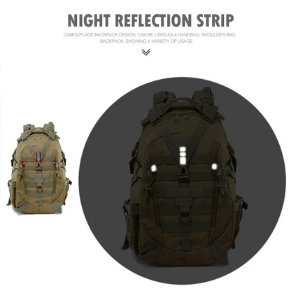 Sac à dos de randonnée réfléchissant 30-40L