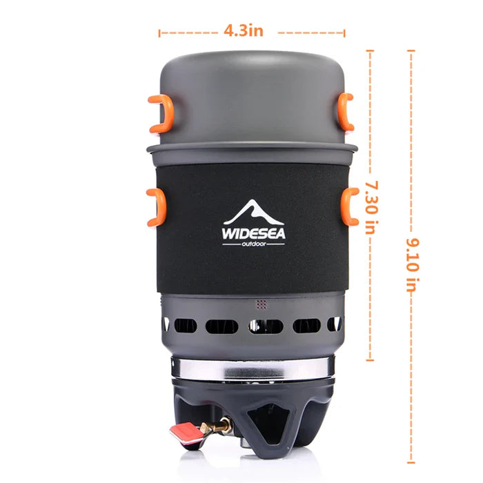 Réchaud de camping système de cuisson portable