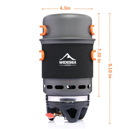 Réchaud de camping système de cuisson portable