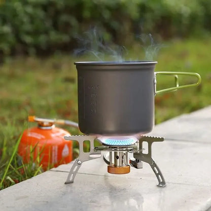 Réchaud à gaz de camping portable et pliable 3500W